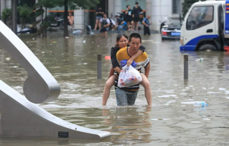 مصرع 15 شخص نتيجة الأمطار الغزيرة في الصين